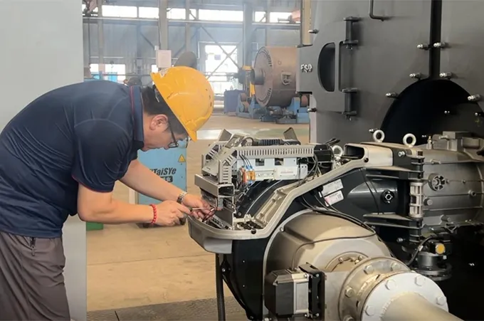 Foster Boiler — интегрированная доставка котла, смонтированного на раме