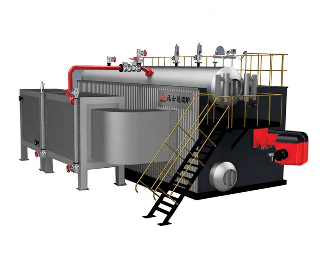 Масло/газовый пароводотрубный котел серии SZS