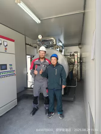 Котлы Фушиде работают стабильно на российском проекте.