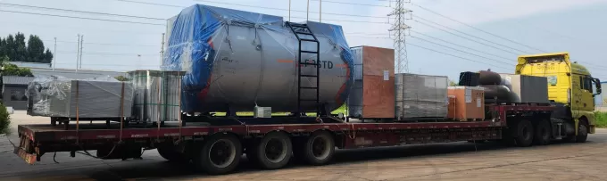 И снова хорошие новости! Ещё один паровой котёл отправлен в Малайзию, что помогает нашим клиентам взлететь!