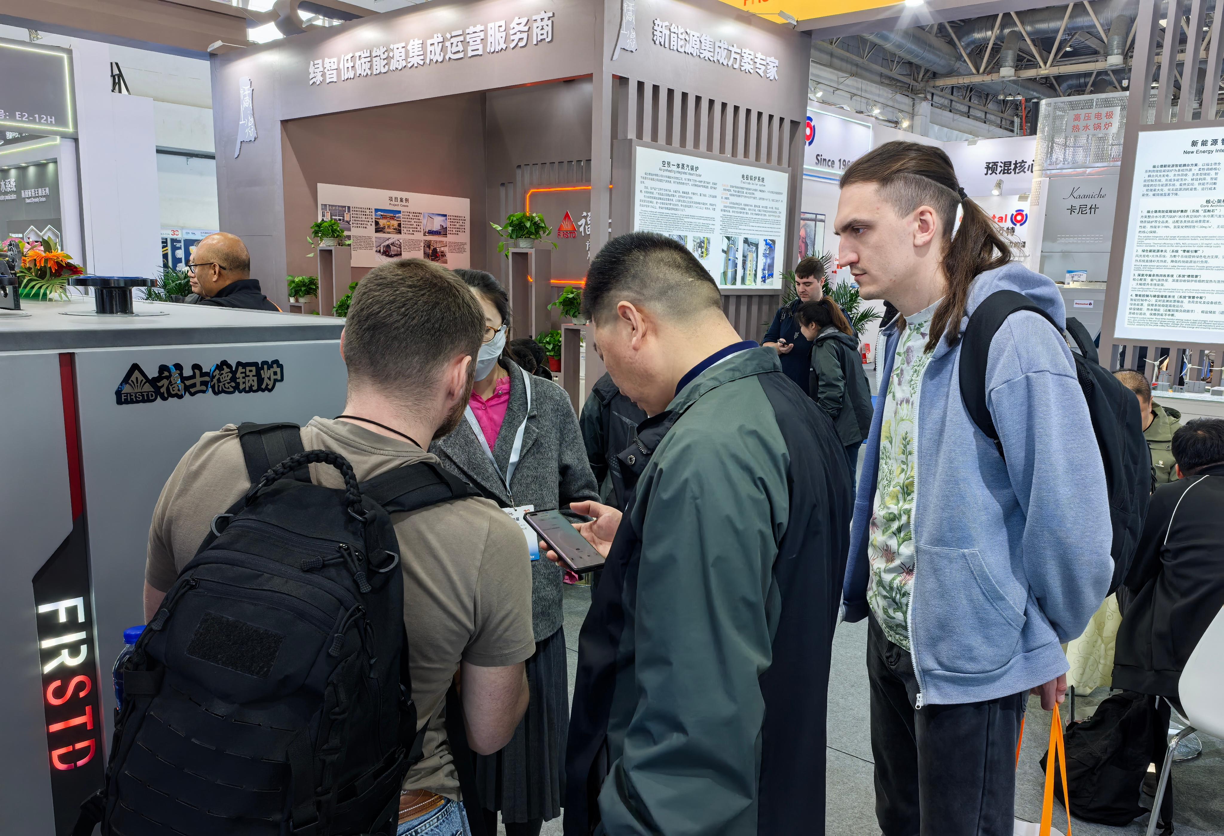 Выставка идет | Приглашаем посетить стенд Firstd Boiler E2-12B для общения