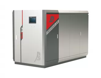 Конденсационный водогрейный котел из нержавеющей стали с полностью предварительным смешиванием серии D